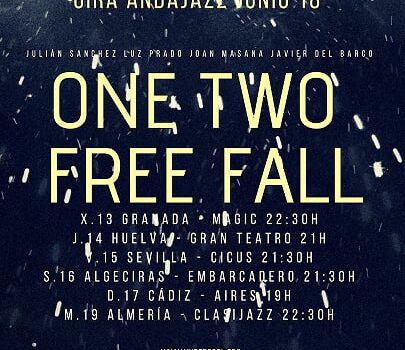 Próxima gira del cuarteto “One Two Free Fall” en el circuito andaluz Andajazz