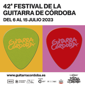 Banner Festival de la guitarra de córdoba