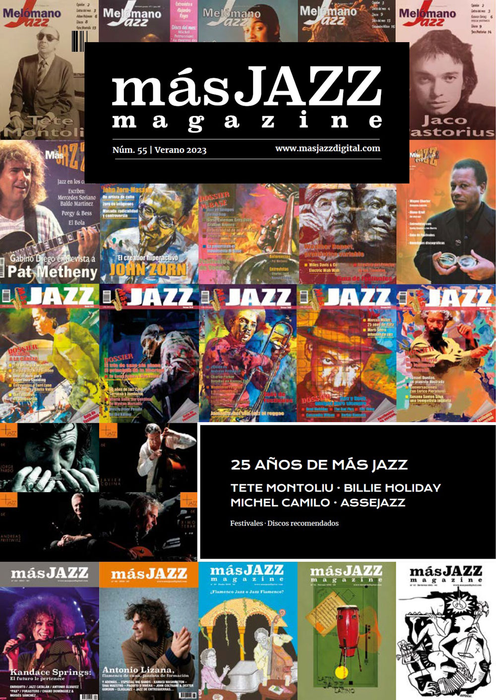 Revista Más Jazz en papel Nº 55